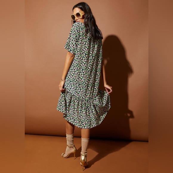 Tucker NYC | Laura Midnight Leo Dress | Size Small - Picture 3 of 11